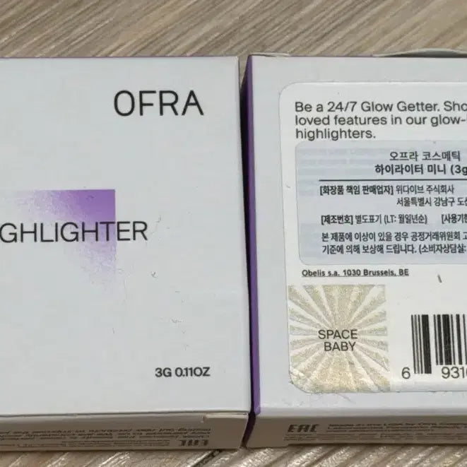 [BUNJANG] O.P.R Space Baby Mini Highlighter / 오프라 하이라이터 미니 스페이스 베이비