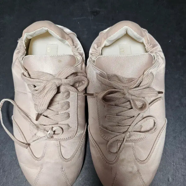 [BUNJANG] Glow Satin Sneakers Beige 235mm / 글로우 새틴 스니커즈 235mm 베이지 상태좋음