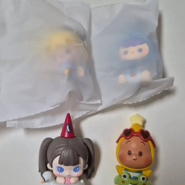 [BUNJANG] Pop Mart Pop Bean Summer Vacation Pooky Sweet Bean Tiny Tiny Set / 팝마트 팝빈 섬으로 떠나는 여행 시리즈 여름 바캉스 스위트빈 푸키 작은별 타이니타이니