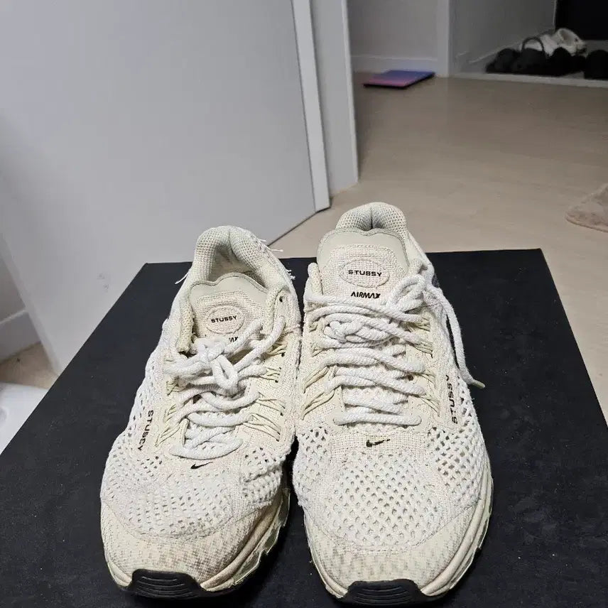 [BUNJANG] Nike Air Max x Stussy Cream (265mm) / 나이키 에어맥스 X 스투시 크림 265mm 상태매우좋음