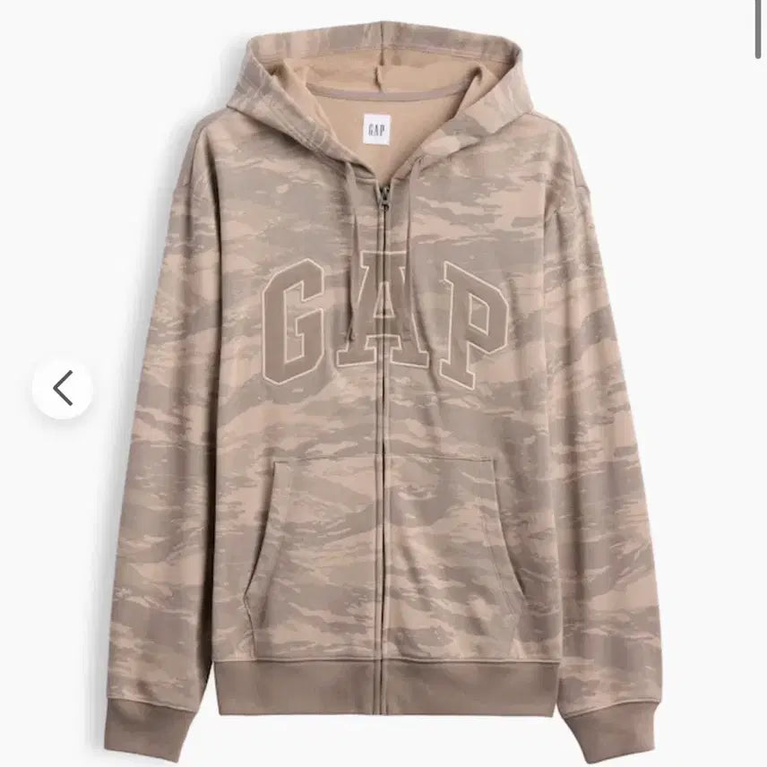 [BUNJANG] GAP Logo Hoodie Zip-Up / GAP 로고 후드집업