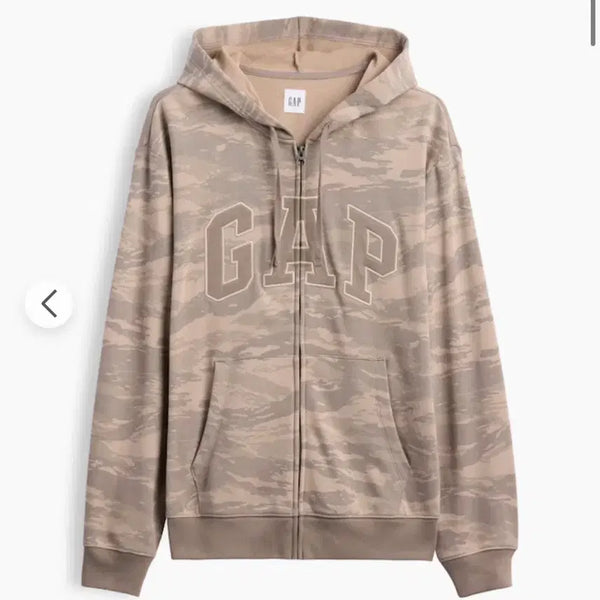 [BUNJANG] GAP Logo Hoodie Zip-Up / GAP 로고 후드집업