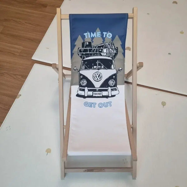 [BUNJANG] Volkswagen Camping Folding Chair / 폭스바겐 갬성 접이식 캠핑 의자