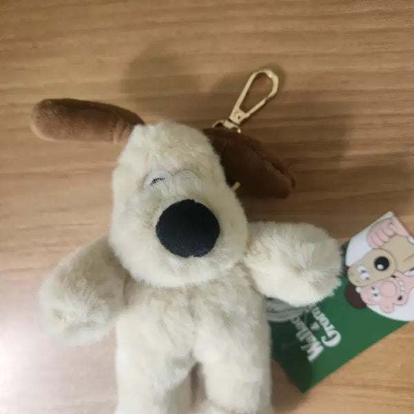 [BUNJANG] Wallace & Gromit Plush Keychain / (새제품) 월레스와 그로밋인형 키링