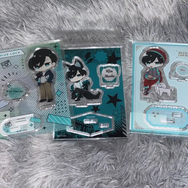 [BUNJANG] Blue Lock Itoshi Rin Sket-chuu Acrylic Stand Bundle Set / 블루록 이토시 린 스켓츄 아크릴 스탠드 일괄