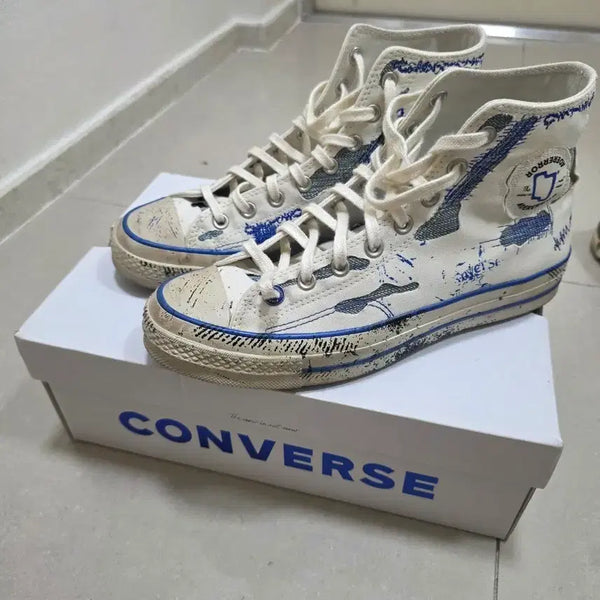[BUNJANG] Converse x Ader Error Chuck 70 Hi White / 컨버스 x 아더에러 척 70 하이 화이트 275