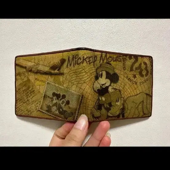 [BUNJANG] Mickey Mouse Vintage Wallet / 미키마우스 빈티지 지갑