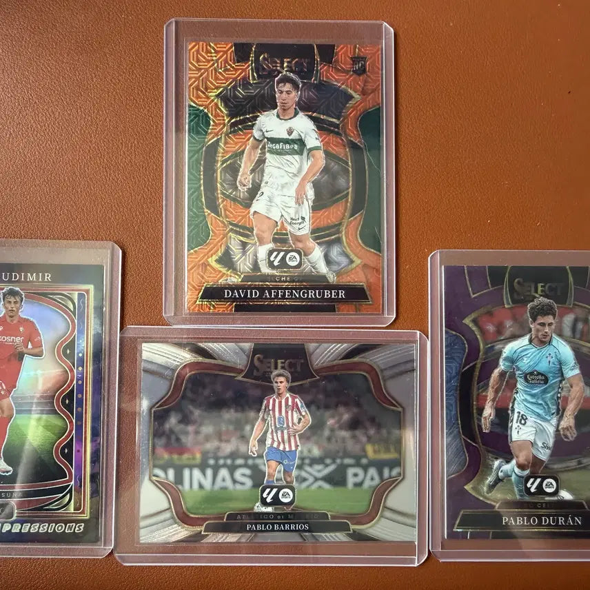 [BUNJANG] Panini Select LaLiga 2023-24 Bundle Set - Barrios, Apfelgruber Rookie (199) & More / [일괄 5,000원] 파니니 셀렉트 라리가 199한정 루키 + AT마드리드 바리오스 외 5장