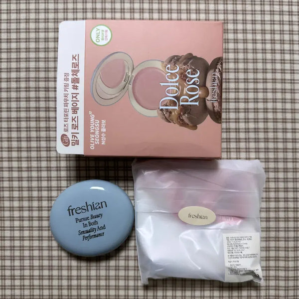 [BUNJANG] Freshian Egg Like Cream Blush Set 14 Dolce Rose / 프레시안 에그라이크 크림 블러쉬 기획 세트_14 돌체 로즈
