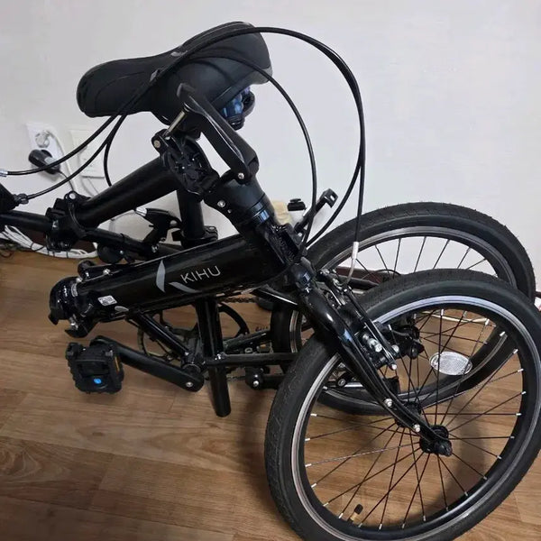 [BUNJANG] Kihu 8-Speed Folding Mini Velo Bicycle / 키후 미니벨로 자전거 8단 기어 접이식 자전거