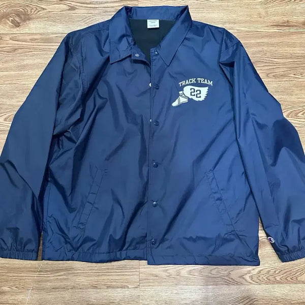 [BUNJANG] Champion x Thisisneverthat Coach Jacket Navy L / (새제품)챔피온x디네댓 코치자켓 L사이즈
