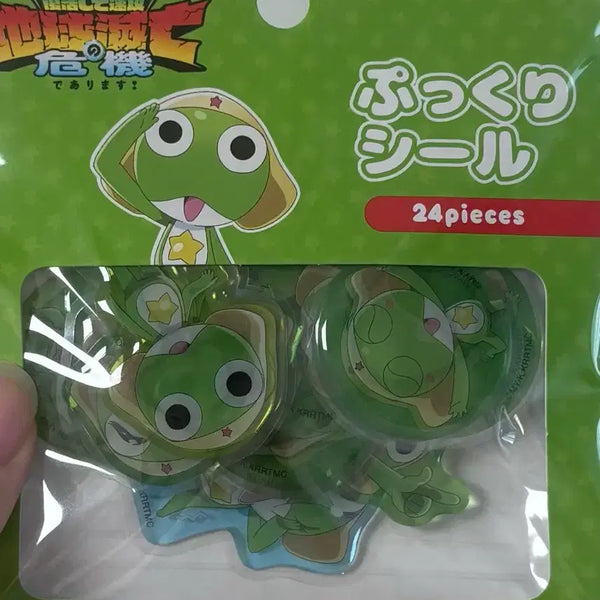 [BUNJANG] Keroro Flake Seal Sticker Set / 케로로 플레이크 씰