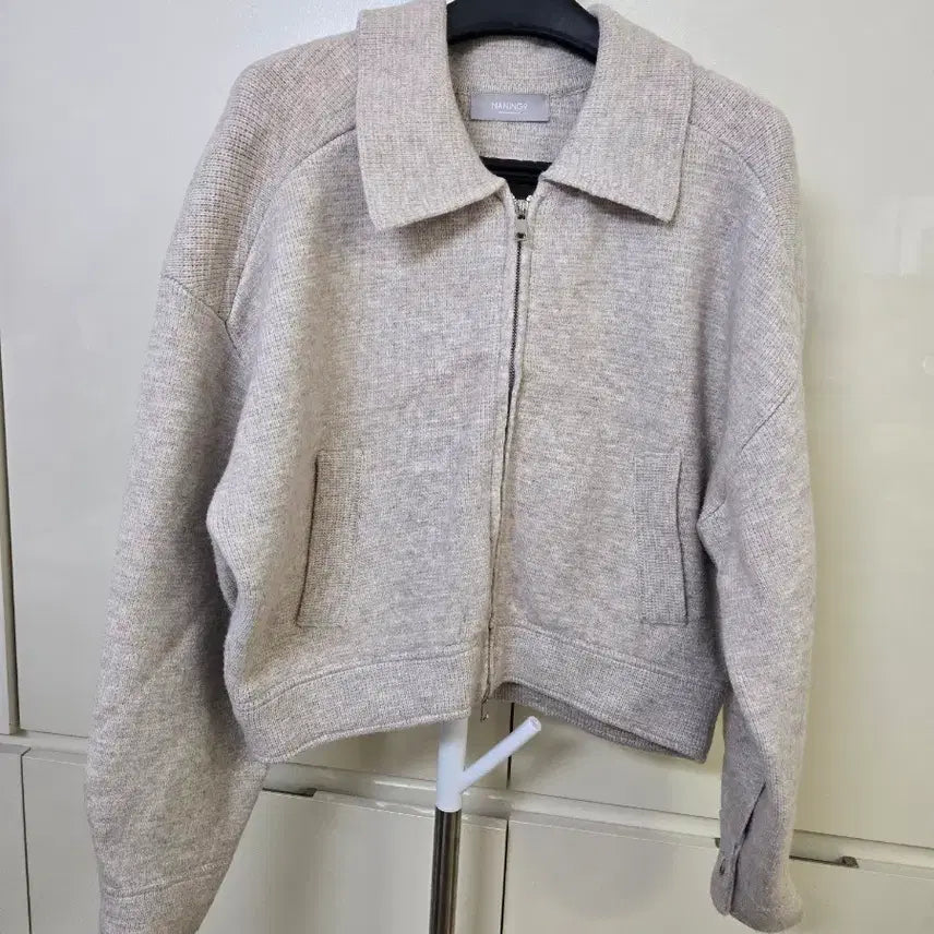 [BUNJANG] Nice Clab Beige Cardigan / 나이스클랍 베이지색 가디건