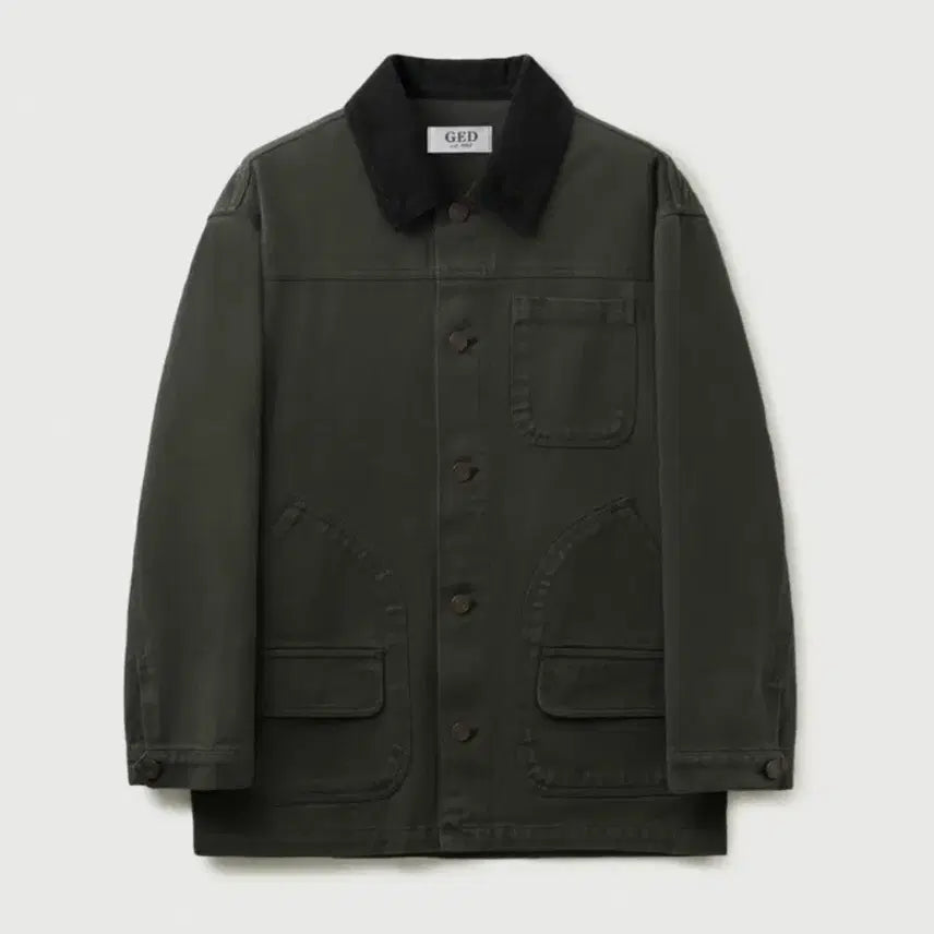 [BUNJANG] Ged Twill Utility Jacket / Ged 게드 트윌 유틸리티 자켓