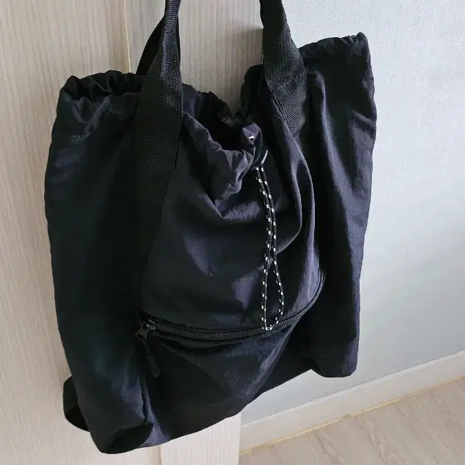 [BUNJANG] Black Fortune Bag Backpack / 복조리 백팩 블랙