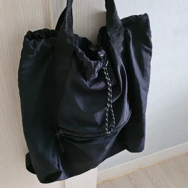 [BUNJANG] Black Fortune Bag Backpack / 복조리 백팩 블랙