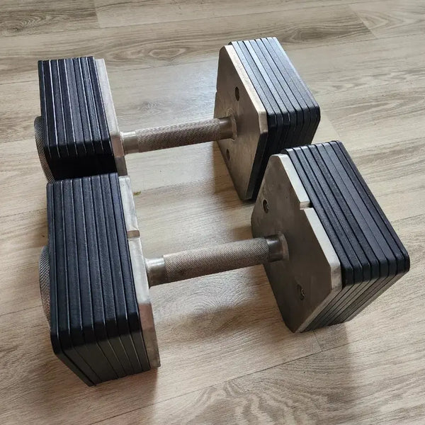 [BUNJANG] F-Monster Quick Lock Dumbbells 38kg x 2 / 에프몬스터 퀵블럭 덤벨 38kg x2