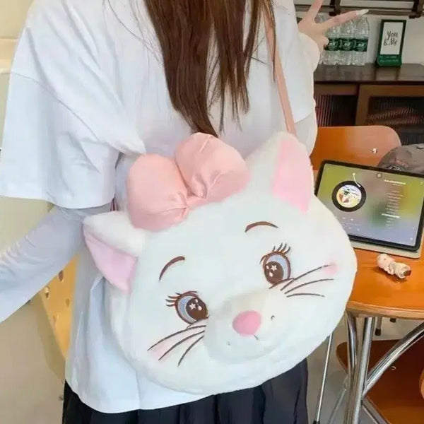 [BUNJANG] Disney Marie 2-Way Shoulder Tote Bag / [새상품] 디즈니 마리 숄더백 2way 토트백 가방 / 보부상 손가방