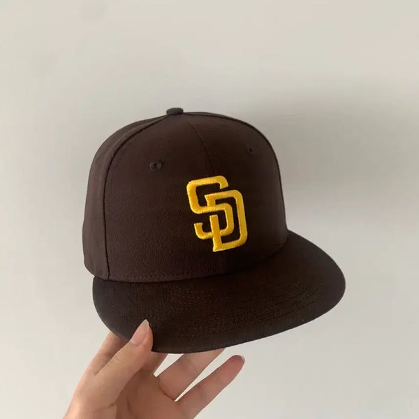 [BUNJANG] MLB Authentic San Diego Padres Fitted Cap Game Brown / MLB 어센틱 샌디에이고 파드리스 피티드캡 게임 브라운