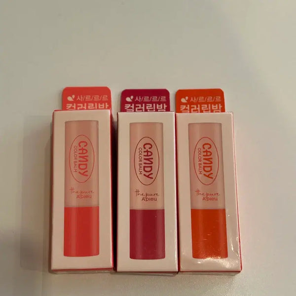 [BUNJANG] Apieu The Pure Candy Balm 01/02/03 Sealed / 미개봉)어퓨 더퓨어 캔디 컬러밤 01/02/03