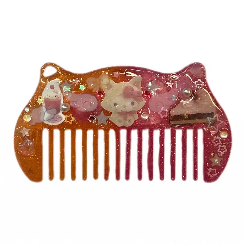 [BUNJANG] Hello Kitty Sweet Cat Hair Clip / 헬로키티 스윗 캣 빗