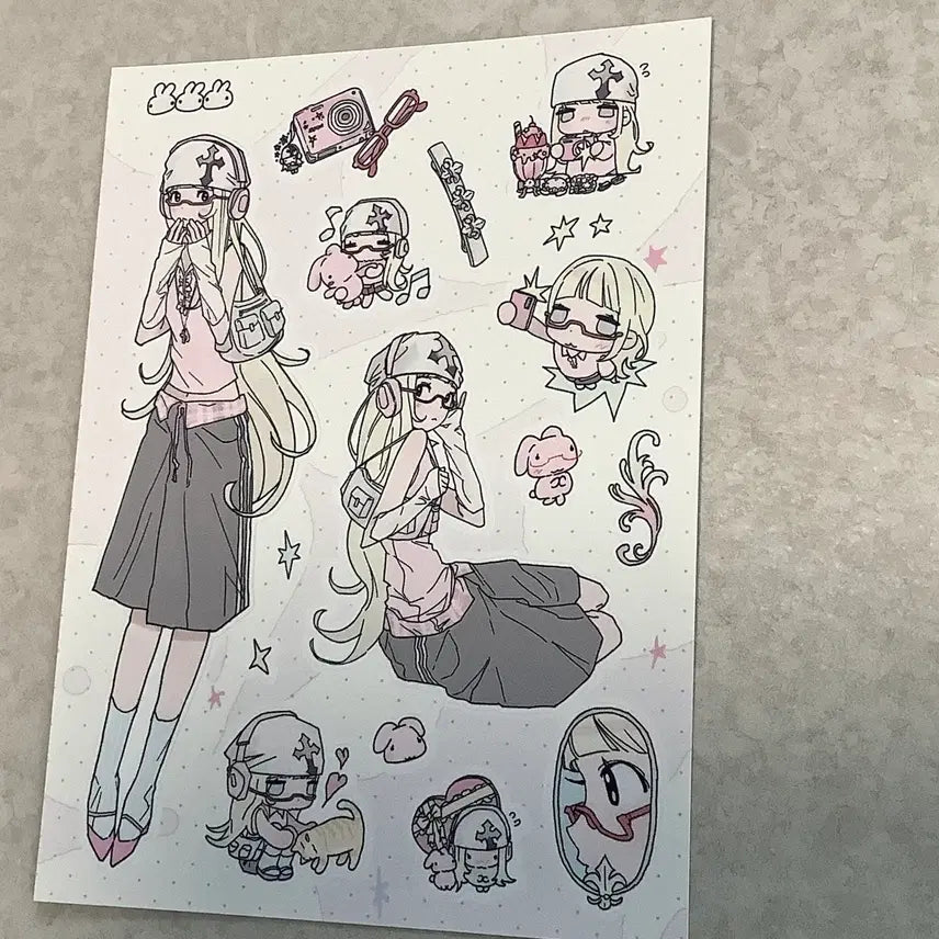 [BUNJANG] Hwon Sealing Sticker Set / 다꾸 훤 씰스티커 판매