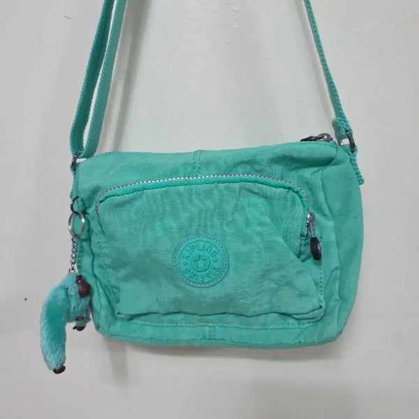 [BUNJANG] Kipling Mint Crossbody Bag / 키플링 크로스백 민트색.260827