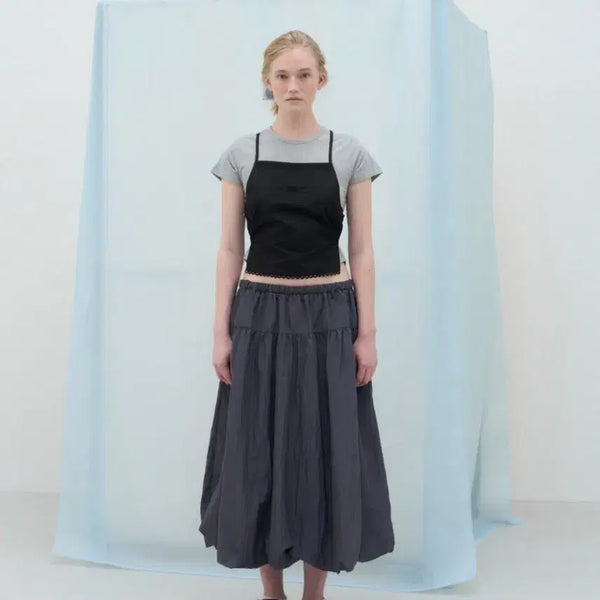 [BUNJANG] Foeto Tipsy Glossy Skirt / (새상품) 포에토 팁시 글로시 스커트 foeto tipsy glossy skirt