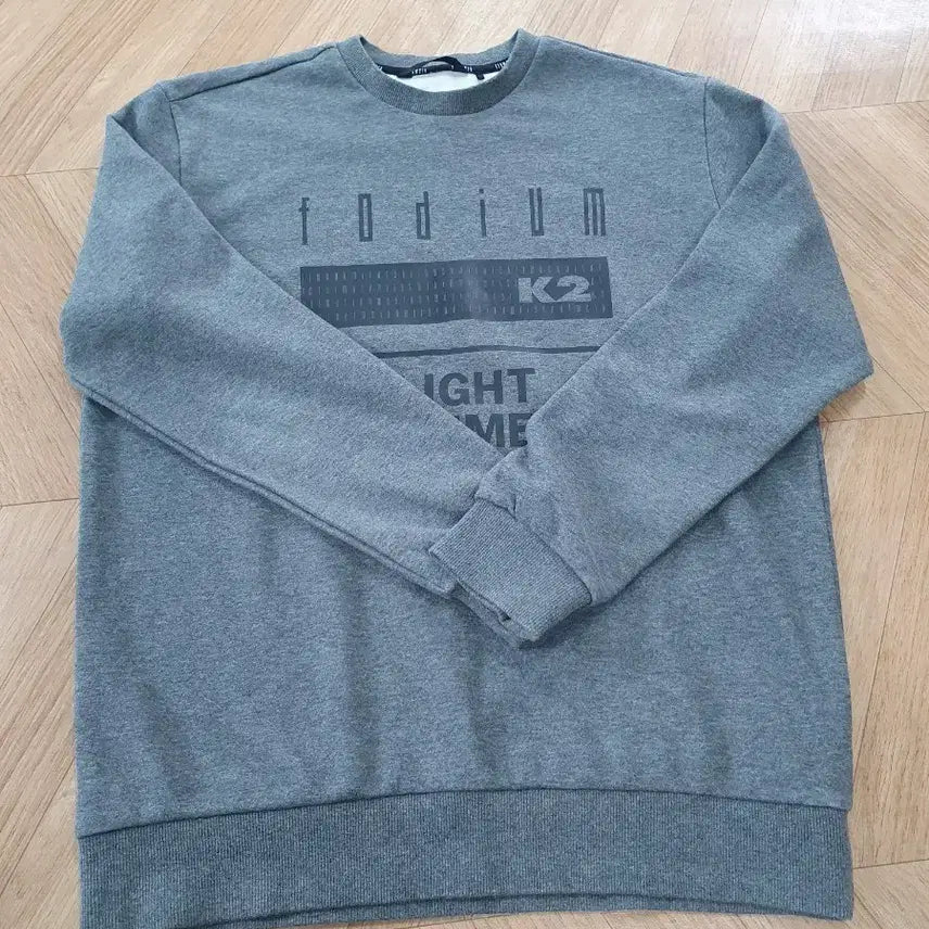 [BUNJANG] K2 Men's Hooded Sweatshirt Grey / K2 남성용 후드티 그레이