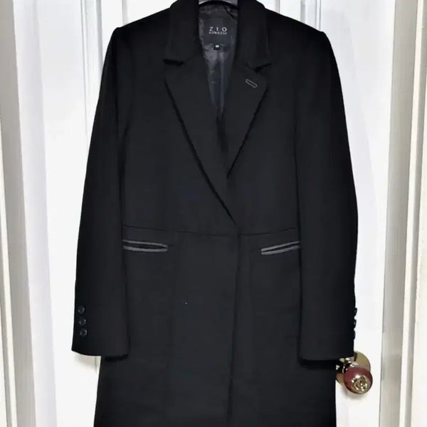 [BUNJANG] ZIOZIA Black Wool Coat Size 66 / 지오송지오 코트 블랙 66