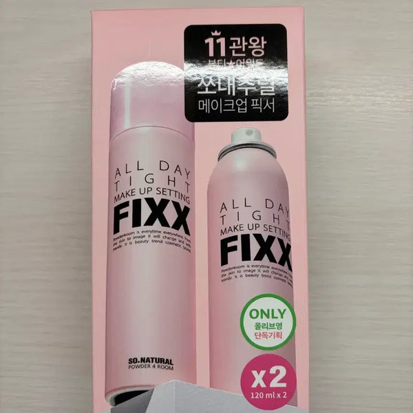 [BUNJANG] So Natural Setting Fixer (2 Count) / 쏘내추럴 픽서(2개)