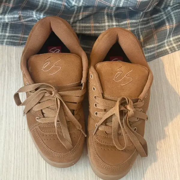 [BUNJANG] ES Board Shoes Camel / ES 보드화 카멜색