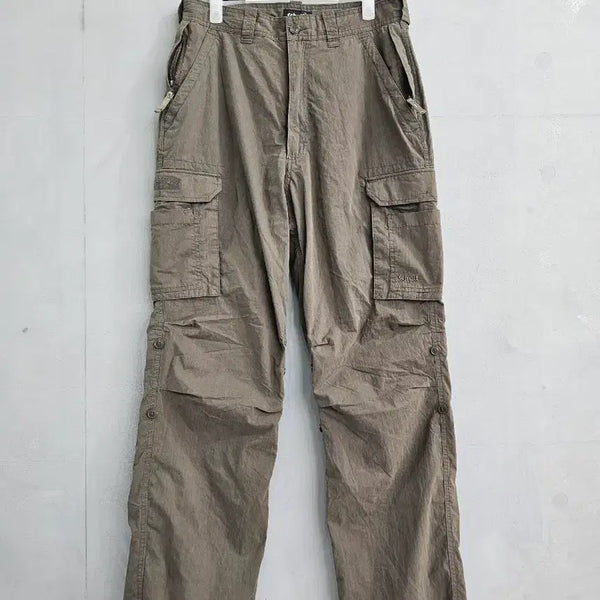 [BUNJANG] Short New York Multi-Pocket Cargo Pants (30) / 쇼트 뉴욕 YG/5437밀리터리 멀티포켓 카고 팬츠 (30)