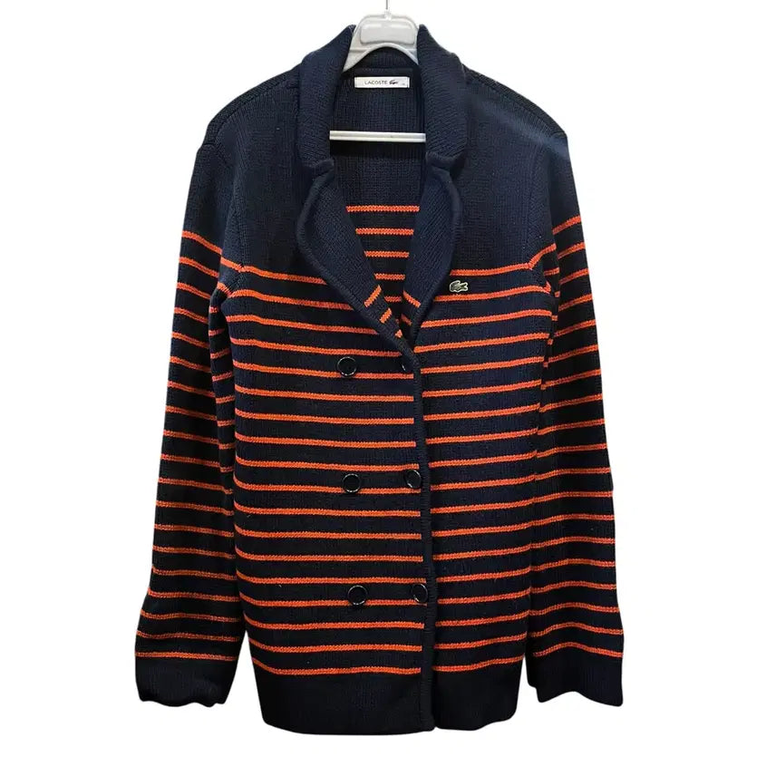 [BUNJANG] Lacoste Knit Jacket / 라코스테 니트 자켓