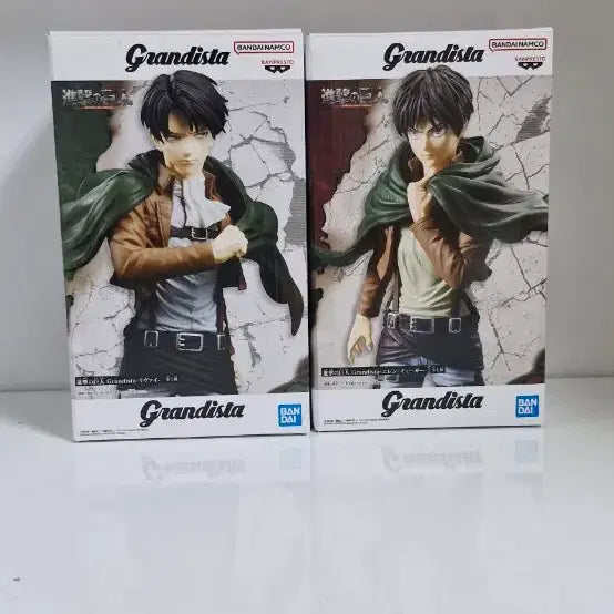 [BUNJANG] Attack on Titan Eren & Levi Grandista Bundle Set Figures / 일괄 ) 진격의거인 에렌 리바이 그란디스타 피규어