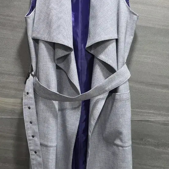 [BUNJANG] GRAY MADONNA Belted Vest Coat / GRAY MADONNA,   세련된 벨티드 베스트 코트  F