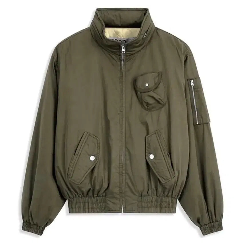 [BUNJANG] Open YY Cargo Bomber Jacket S / open yy 카고봄버자켓 S
