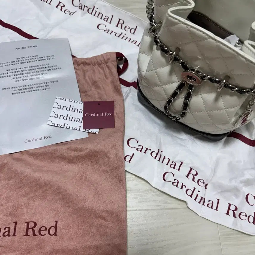 [BUNJANG] Cardinal Red Bell Bag / 카디널레드 벨백 믹스