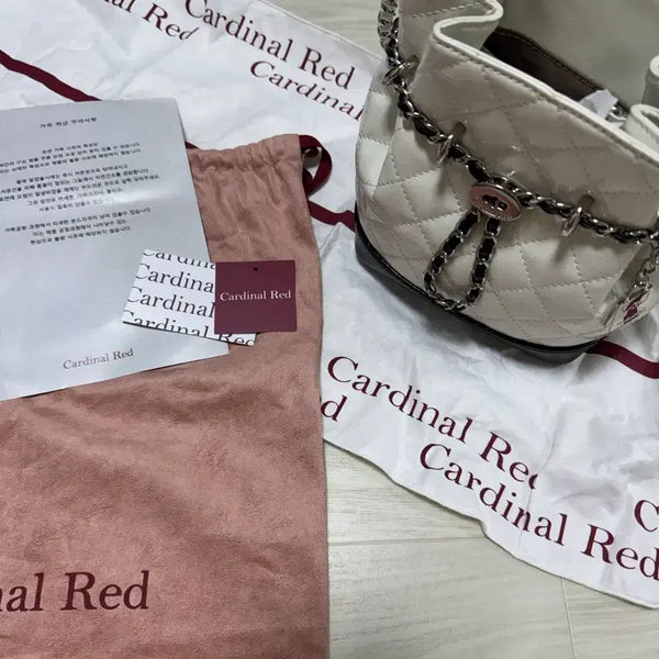 [BUNJANG] Cardinal Red Bell Bag / 카디널레드 벨백 믹스