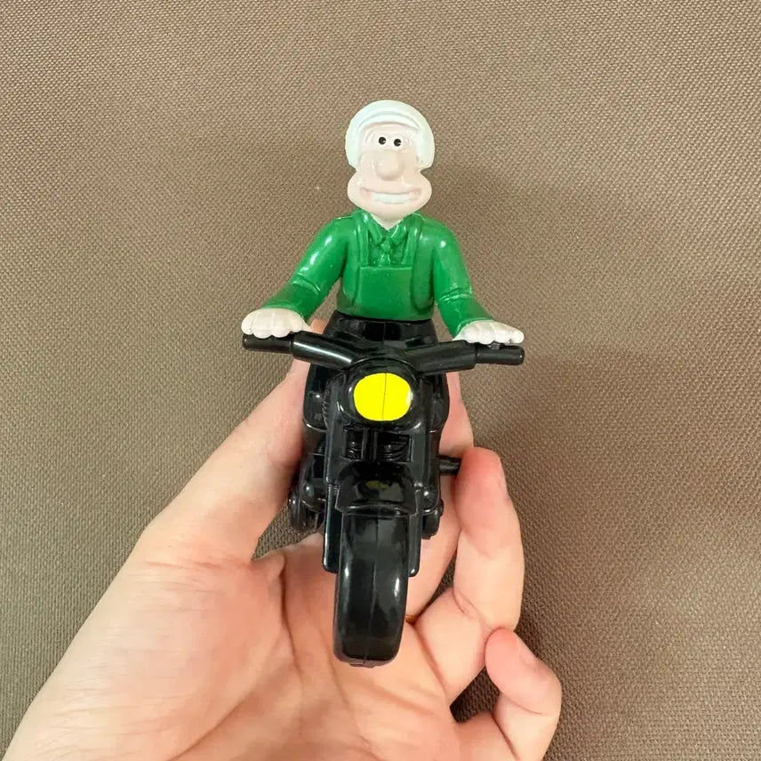 [BUNJANG] Wallace & Gromit Wallace Motorcycle Figure / 월레스와그로밋 월레스 오토바이 피규어