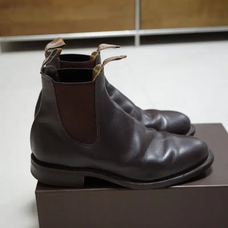 [BUNJANG] RM Williams Turnout Leather Boots Brown Size 7.5 / rm williams 알엠윌리엄스 턴아웃 7.5