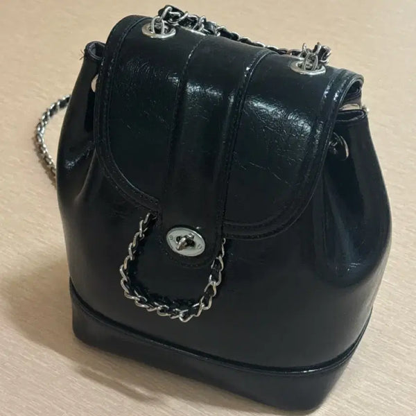 [BUNJANG] Cardinal Red Howa Bag Black / 카디널레드 하우아백