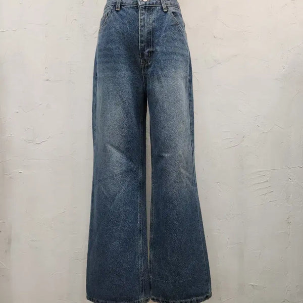 [BUNJANG] Bootcut Denim Pants Blue / 부츠컷 데님 팬츠 블루