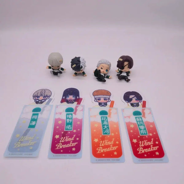 [BUNJANG] Wind Breaker "Kkwadang" Series Gacha & Bookmark Bundle Set / 일괄) 윈드브레이커 윈브레 꽈당 시리즈 가챠 + 책갈피