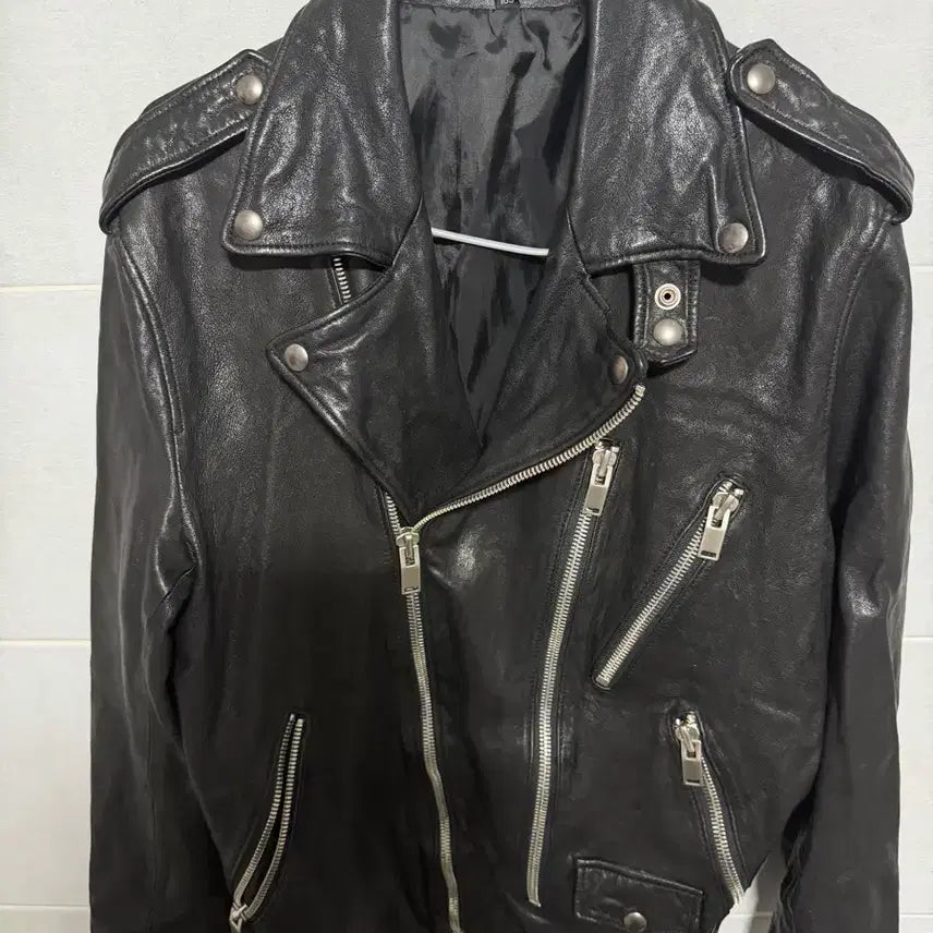[BUNJANG] Men's Genuine Leather Rider Jacket / 남자양가죽자켓