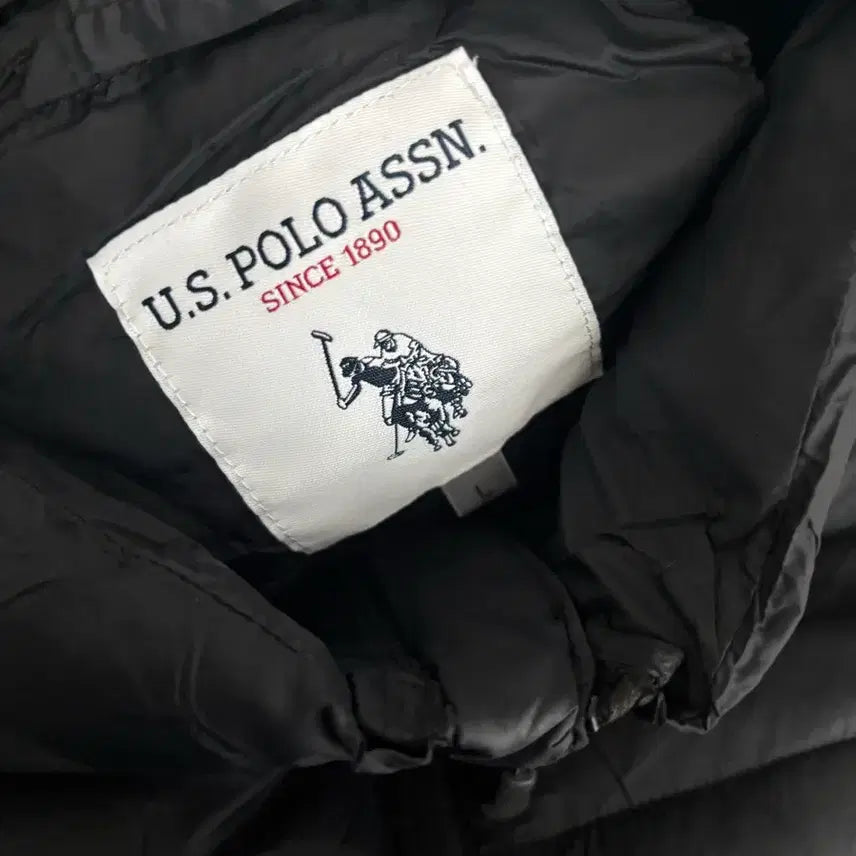 [BUNJANG] U.S. Polo Assn. Lightweight Padded Jacket (Black, L) / U.S. POLO ASSN. 경량패딩 폴로 경량패딩