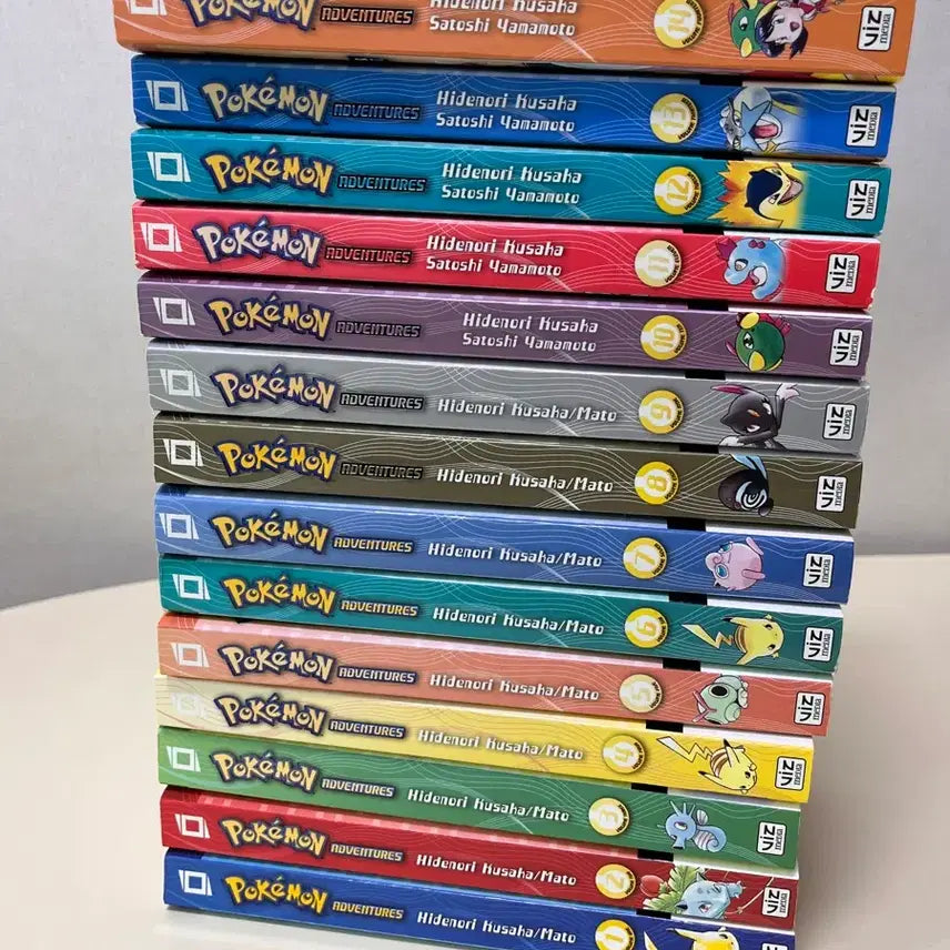 [BUNJANG] Pokémon Adventures Manga English Version Full Set / 포켓몬스터 어드벤처 영미판 전권