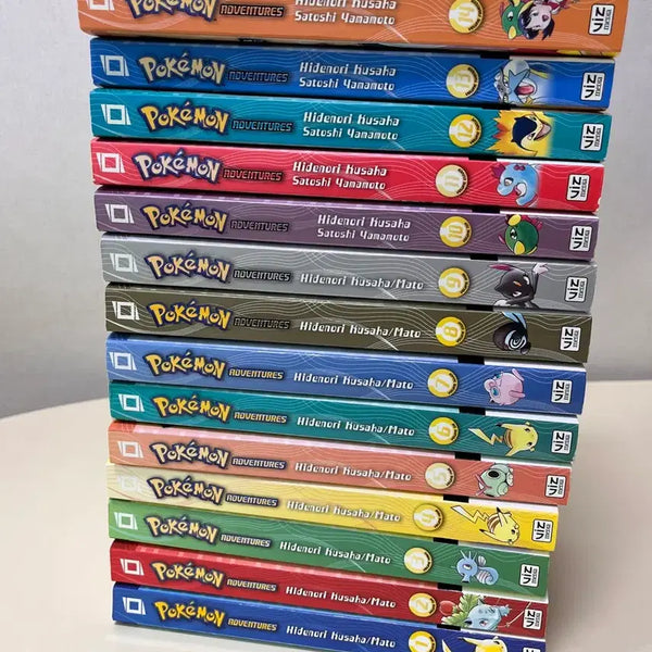 [BUNJANG] Pokémon Adventures Manga English Version Full Set / 포켓몬스터 어드벤처 영미판 전권