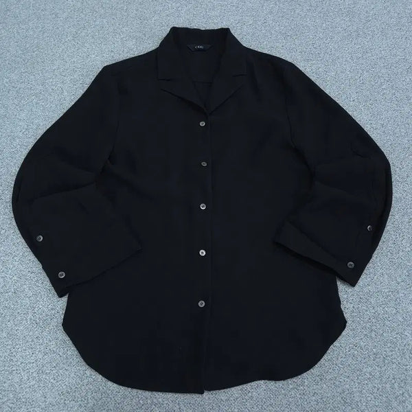 [BUNJANG] S/S Silk Blend Shirt / S 오르 셔츠 | 0828B46