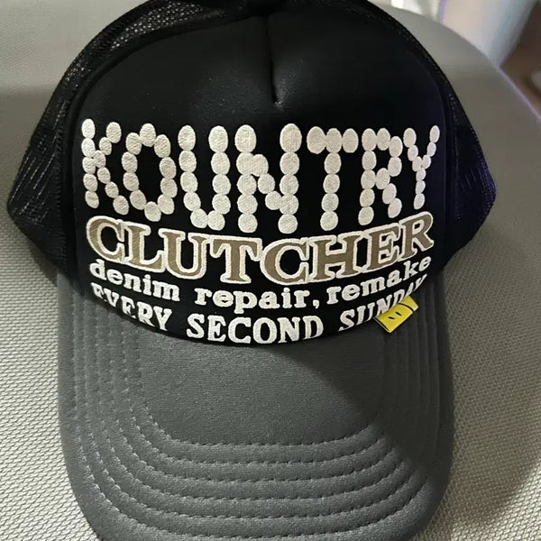 [BUNJANG] Capital Country Pearl Creature Trigger Cap Black Grey / [당일배송]캐피탈 컨트리 펄 크리쳐 트리거 캡 블랙그레이
